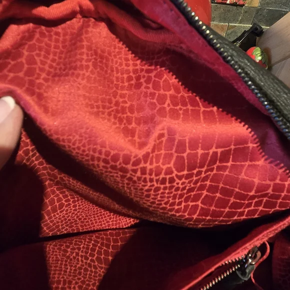 Hammitt Black Leather Backpack with Silver Accents - Picture 7 of 10